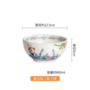 Assiette ceramique motif citrouille lapin style jardin mignon