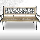 chaises de jardin en fonte et bois style antique