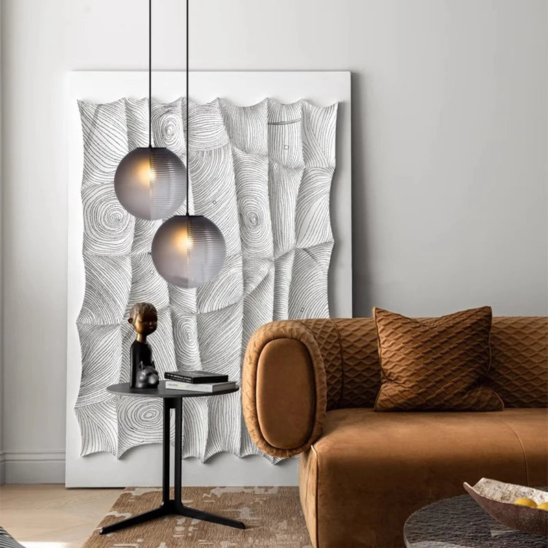 Lampadaire scandinave moderne en forme de raisin - vue 5 sur 18