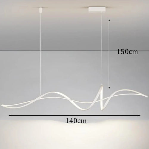 2024 Modern Home Decoration Circular LED Lights, Living Room Chandeliers, Dining Room Chandelier, Indoor Lighting - vue 11 sur 12
