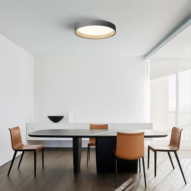 plafonnier led minimaliste pour un éclairage moderne intérieur - vue 4 sur 14