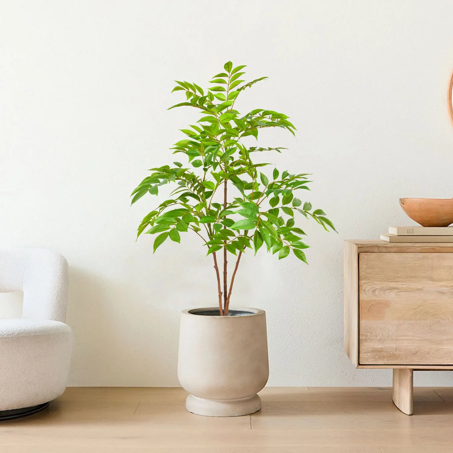 plantes artificielles grandes fausses branches pour décoration intérieure extérieure - vue 7 sur 14
