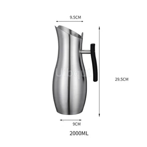 Carafe isotherme inox design moderne pour boissons froides