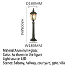 lampe de jardin extérieure led étanche design contemporain pour villa