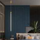 Minimalist Nordic tube pendant light for elegant interiors