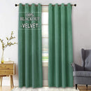 Rideau velours occultant phonique sur mesure pour chambre