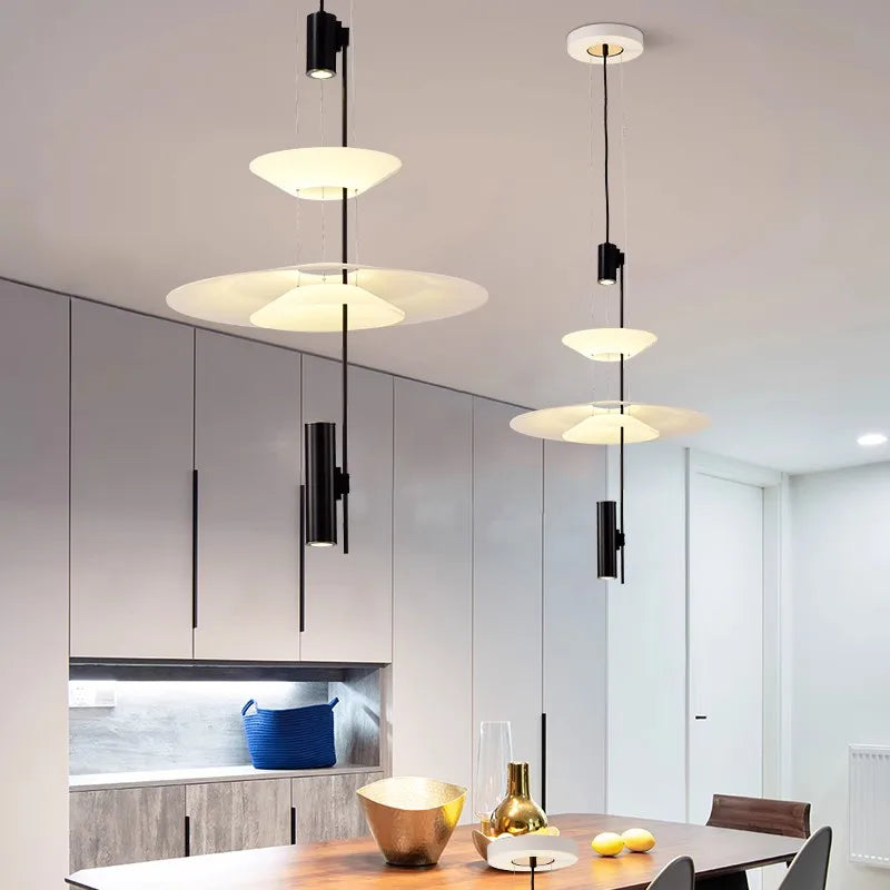 lampe nordique moderne créative au design unique - vue 5 sur 8