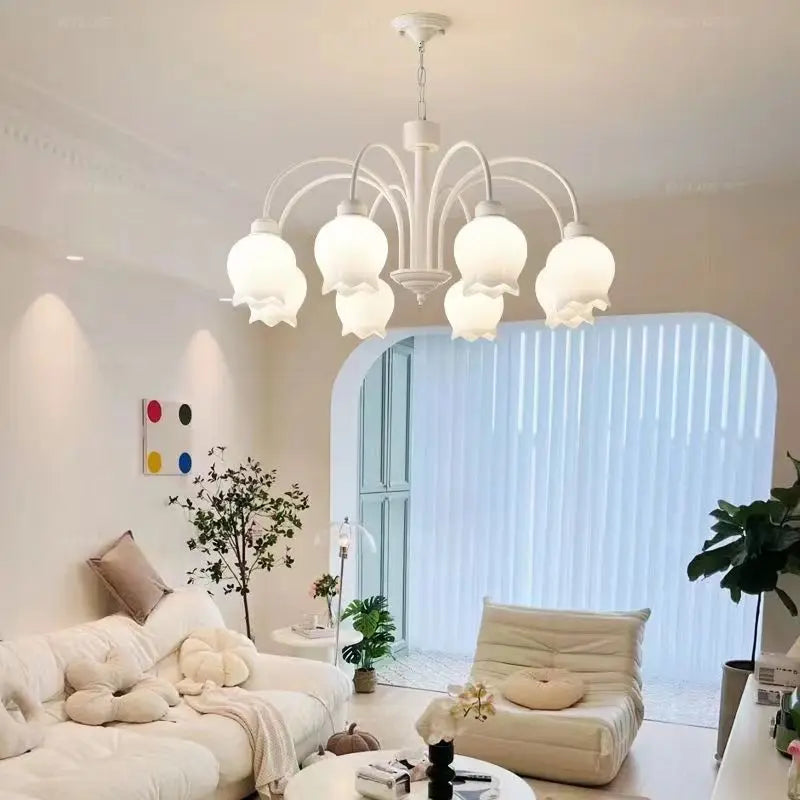 lustre moderne à LED pour éclairage intérieur élégant - vue 2 sur 11