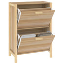 Shoe cabinet 57.5x33x80 cm wood Engineering