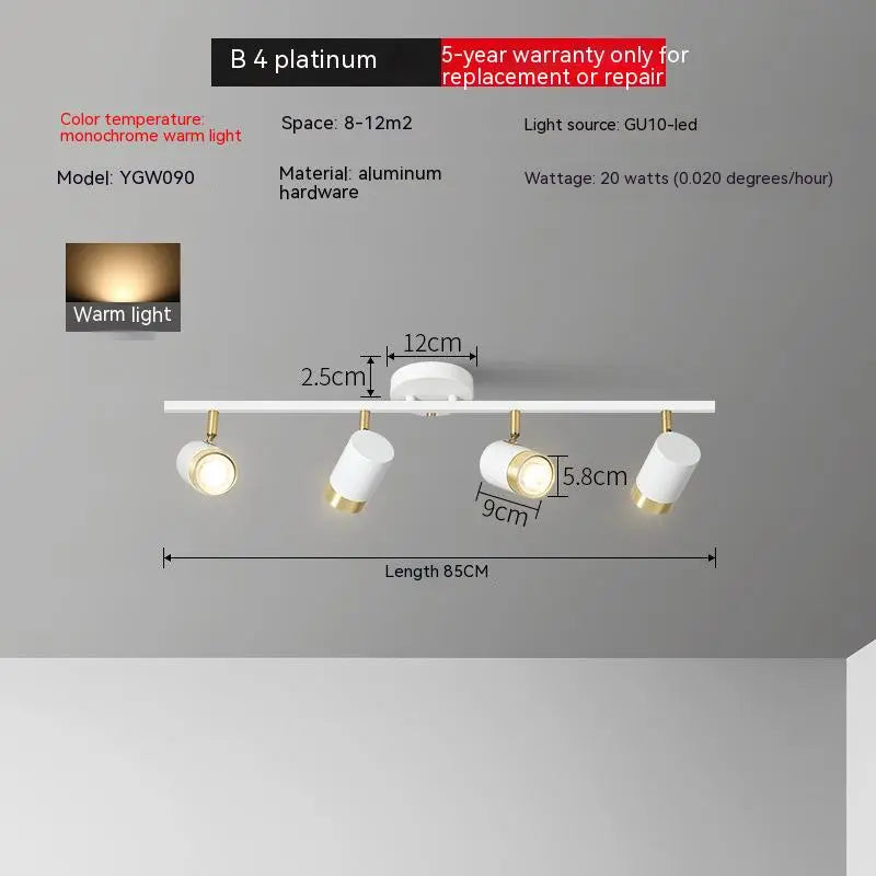 haoze gu10 led plafonniers maison magasin - vue 14 sur 17