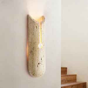 Elegant marble wall light for interior decoration