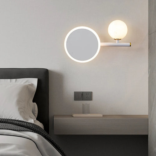 lampe de chevet murale led protection yeux pour lit mezzanine