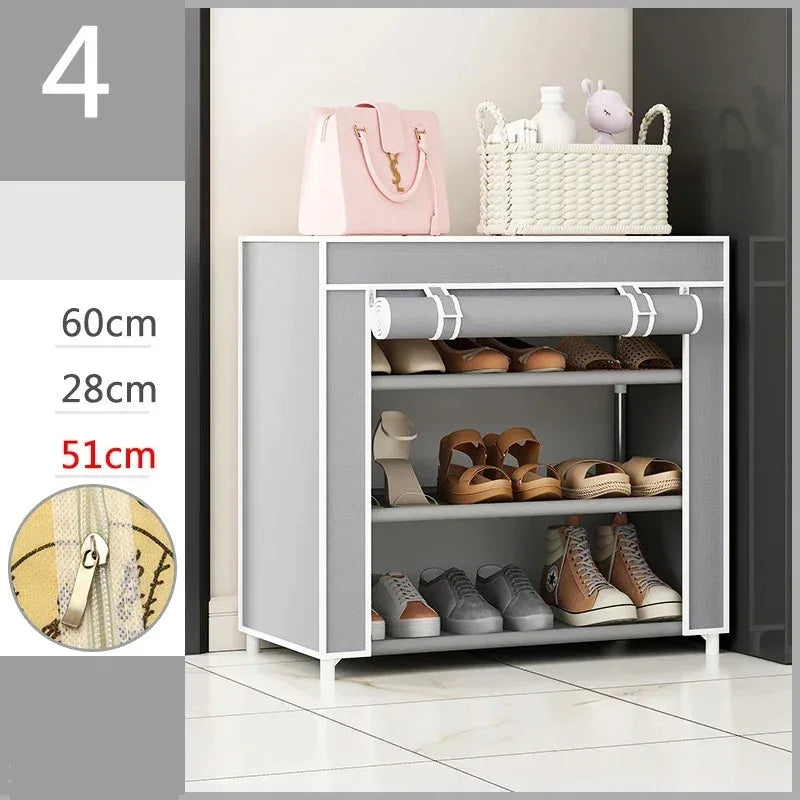 organisateur de rangement pour chaussures en plastique 120 paires luxe 2023 - vue 13 sur 28
