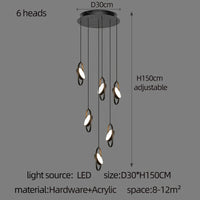 Suspension ovale en forme d'anneau ovale