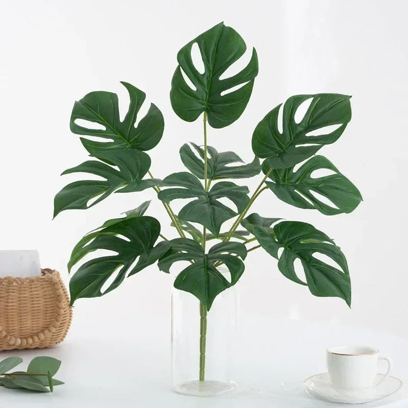 tortue artificielle avec plantes pour décoration intérieure - vue 5 sur 9