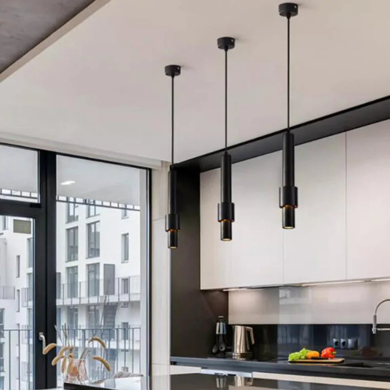 Suspension tube design LED Moderne Simple