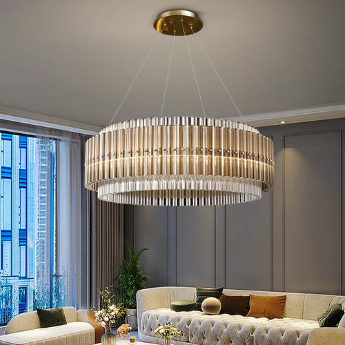 Lustre Led de luxe pour salon