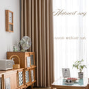 Rideau occultant moderne pour salon chambre balcon