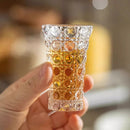Ensemble 6 verres double paroi pour liqueurs cafe