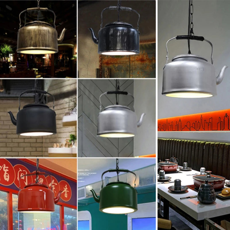 suspension en fer design moderne pour décoration industrielle - vue 5 sur 12