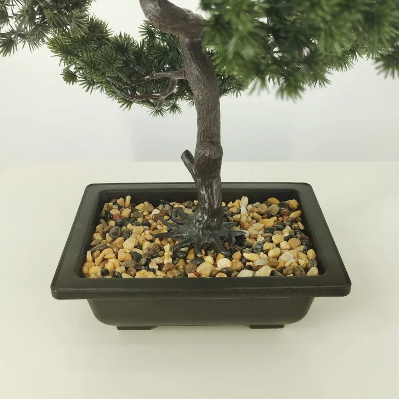 plantes artificielles style chinois aiguille de pin décoratives pour fête - vue 5 sur 5