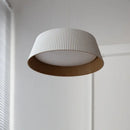 Elegant minimalist LED ceiling light with decorative suspended design