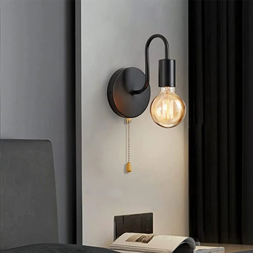 Modern minimalist wall light with creative Nordic design - vue 2 sur 7