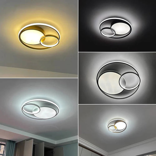 Modern minimalist LED ceiling light decorative indoor lighting - vue 6 sur 18