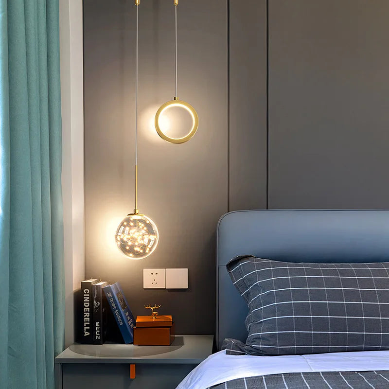 Suspension LED au design nordique moderne
