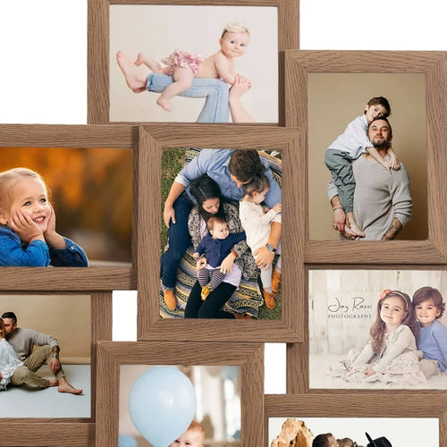 cadre photo multi-collage pour souvenirs de famille personnalisés - vue 8 sur 8