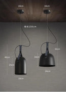 Minimalist Nordic pendant light for restaurant and bar