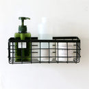 Metal Storage Basket, Black and White, Office Desktop, Cosmetic Sorting Baskets, Kitchen Seasoning Jar Organizer, Iron Box