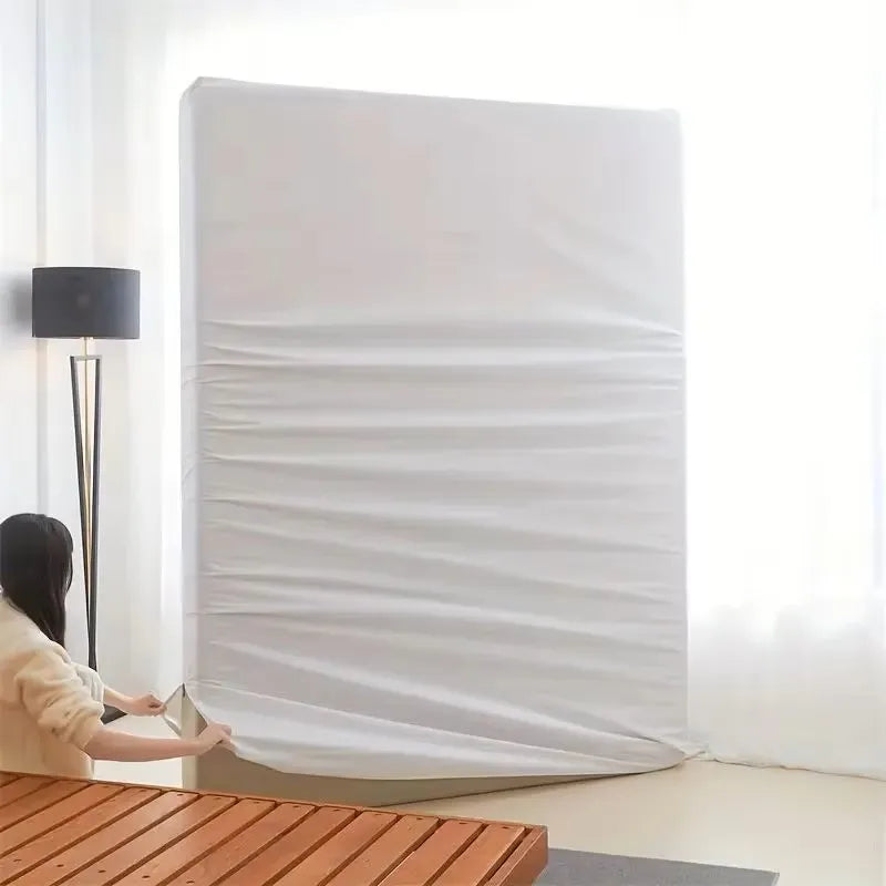 Six-Sided Waterproof Zippered Mattress Encasement, Breathable, Noiseless, Machine-Washable Zipped Mattress Cover, - vue 8 sur 8