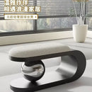 Nordic Light Luxury Home Furnishings, Shoe Changing Doors, Living Room Sofa, Bar shoe Stool,Creative Low Stool,Simple shoe Stool