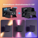 applique murale extérieure intelligente avec lumière rgb et cct