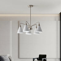 Medieval style retro iron chandelier for minimalist interior décor