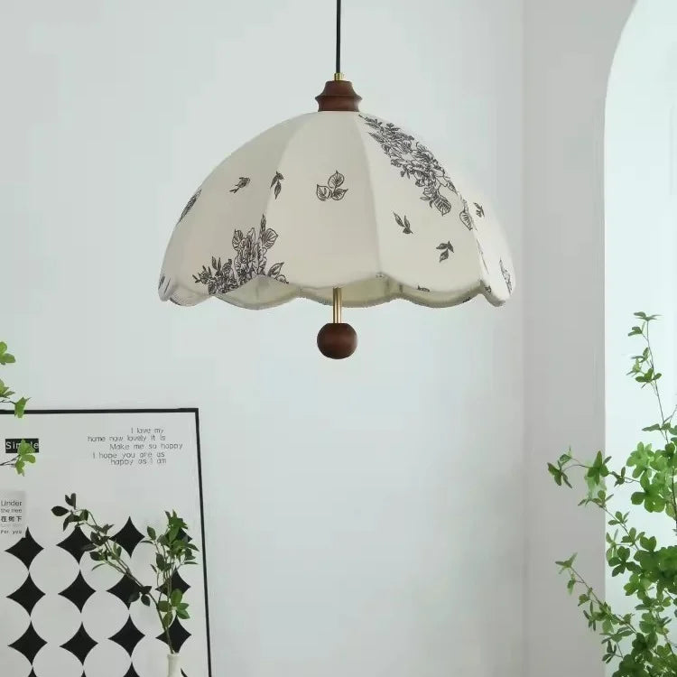 suspension en tissu à motifs pour bar et salon - vue 7 sur 9