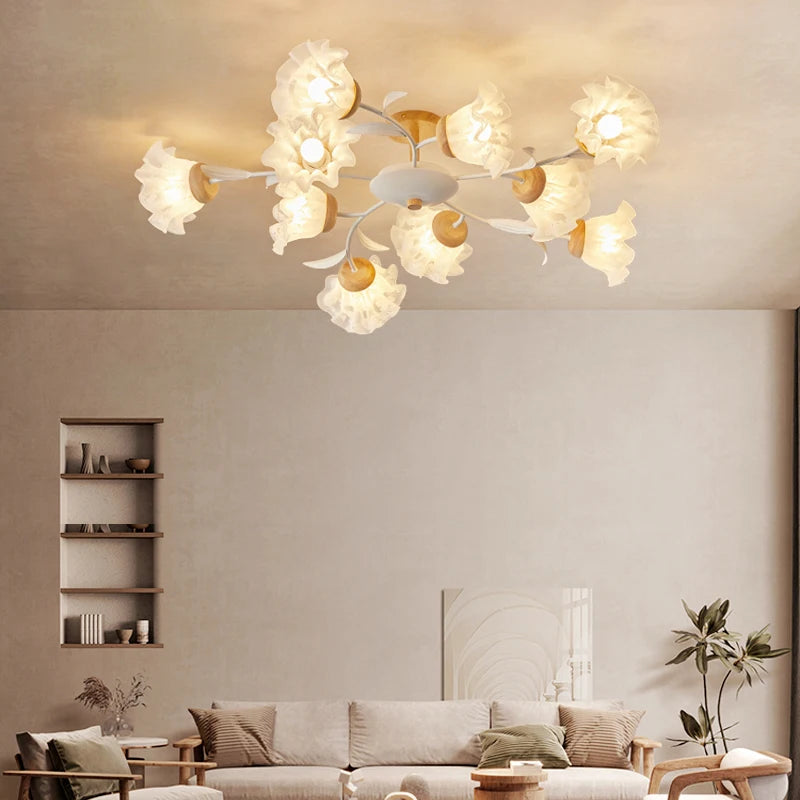 plafonnier moderne avec télécommande pour un intérieur élégant - vue 5 sur 10