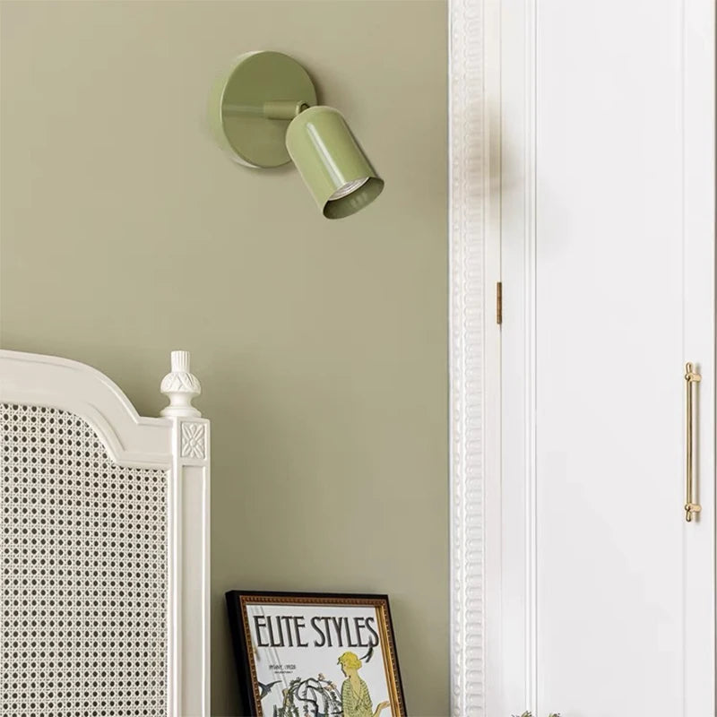applique murale led nordiques style minimaliste rotatives uniques