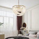 lustre led en verre design moderne pour restaurant ou hôtel