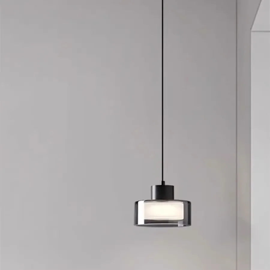 lustre led décoratif suspension éclairage intérieur moderne - vue 6 sur 10