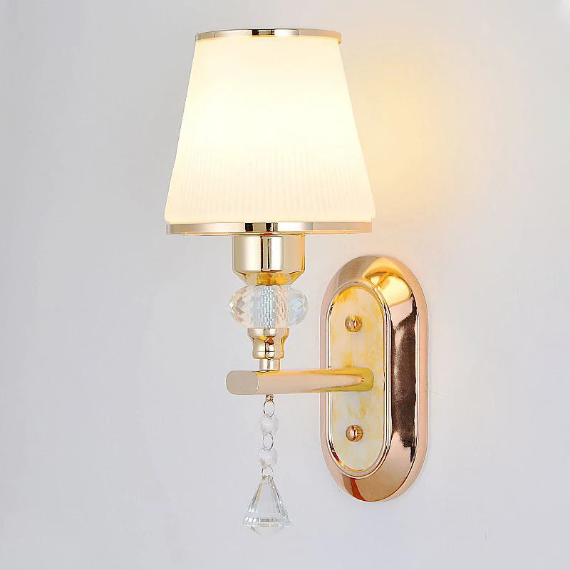applique murale en cristal minimaliste moderne pour intérieur luxe - vue 2 sur 12
