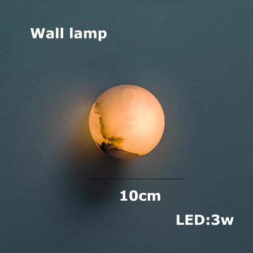 lustre suspendu en marbre géométrique design moderne pour intérieur - vue 11 sur 12