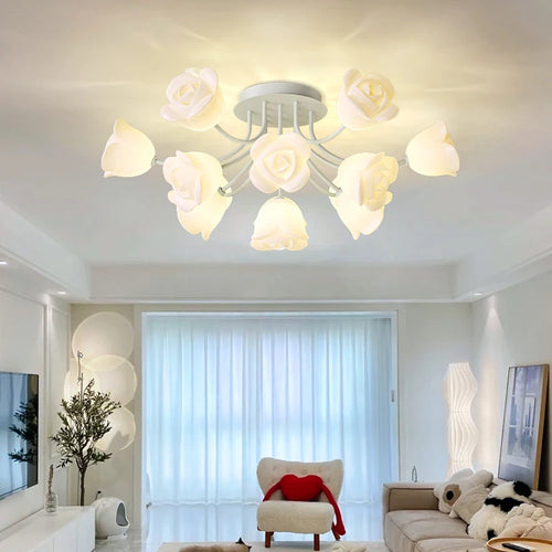 Creative Nordic ceiling light minimalist style for modern decor - vue 2 sur 16
