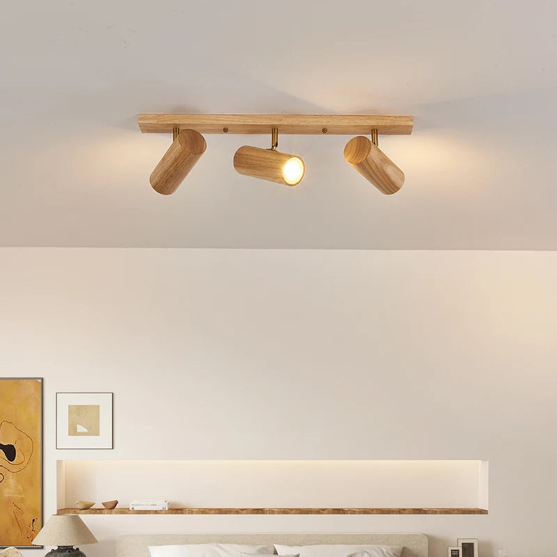 applique murale bois style nordique pour décoration intérieure - vue 6 sur 9