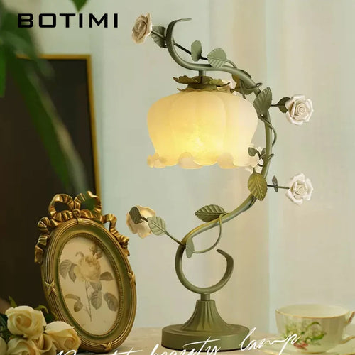 botimi lumière rétro campagne verre fleur décor maison - vue 4 sur 8