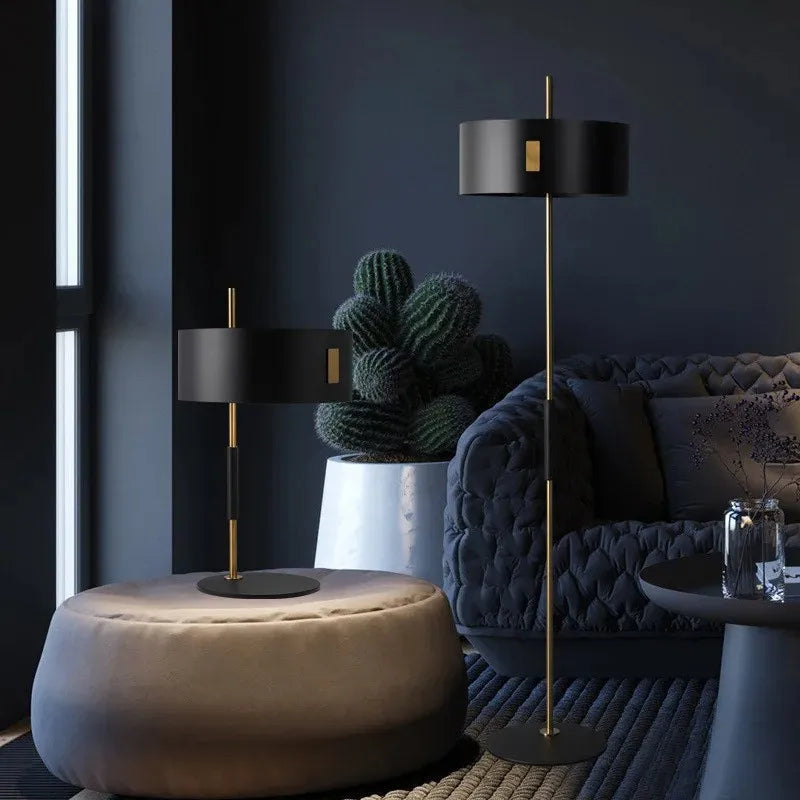 Minimalist floor lamp for reading and interior decoration - vue 4 sur 8