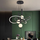 lustre nordique lampes suspendues pour éclairage intérieur