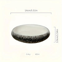 Assiette ceramique emaillee style coreen 15 cm saladier