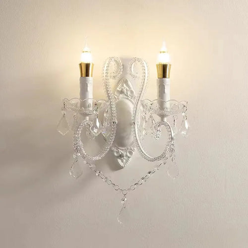 lustre retro en cristal art nordique pour salon et salle à manger - vue 5 sur 11